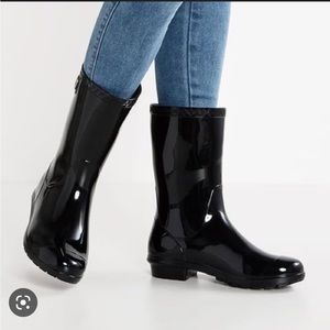 UGG Sienna Sherpa-lined Rain Boots Size 7